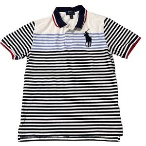 Polo Ralph Lauren Boy’s Striped Pique Polo